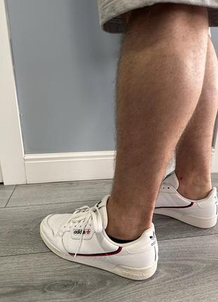 Кросівки чоловічі adidas continental 80 білі