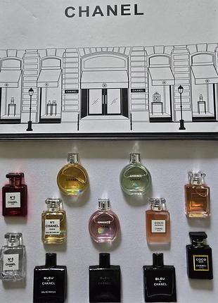 Жіночий подарунковий набір парфумерії chanel