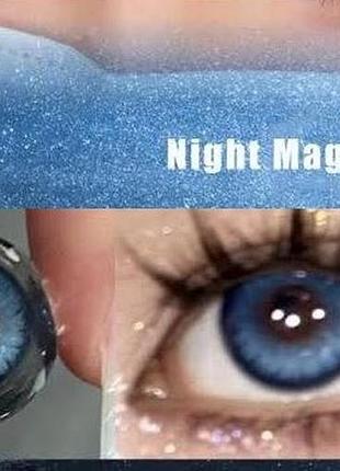 Контактные линзы yimeixi night magics blue, 1 пара