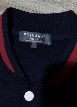 Чоловіча тепла кофта бомбер primark, розмір м. 3
