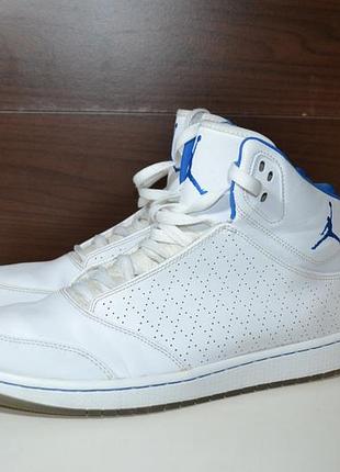 Nike air jordan 1 flight 5 premium 46р кроссовки кожаные хайтопы