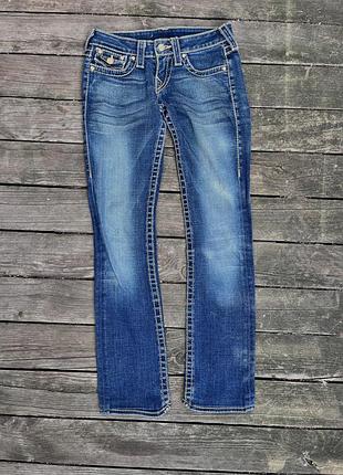 Нові джинси true religion у стилі y2k / оригінальні джинси, розмір 24 (xs)