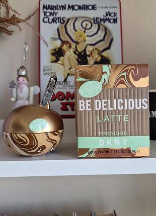 Парфумована вода dkny be delicious latte pistachio для жінок