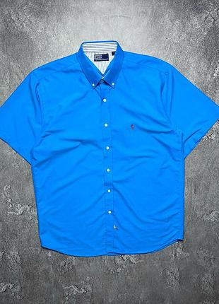 90x vintage винтажная рубашка polo ralph lauren поло ральф лаурен big pony size xl размер хл