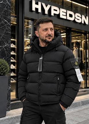 Куртка зимова stone island