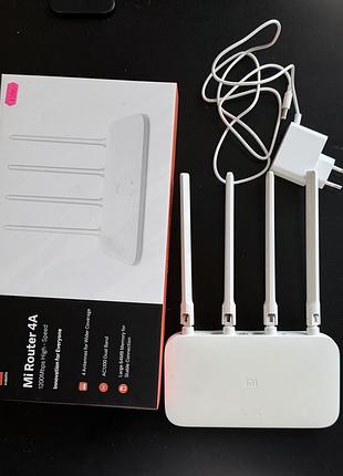 Маршрутизатор xiaomi mi wifi router 4a global 1167 мбіт/с