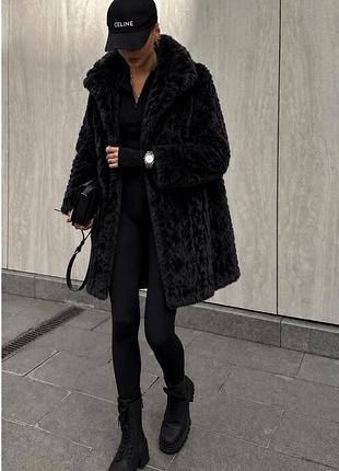 Пальто шуба zara