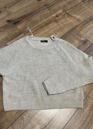 Светр жіночий defacto оверсайз сірий