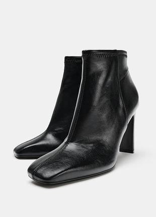 Черевики жіночі чорні еластичні zara new
