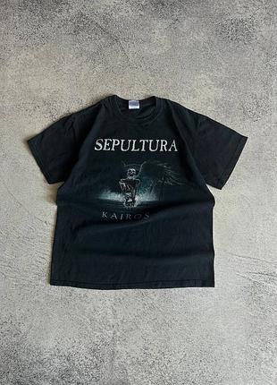 Футболка чоловіча gildan sepultura kairos tour 2011