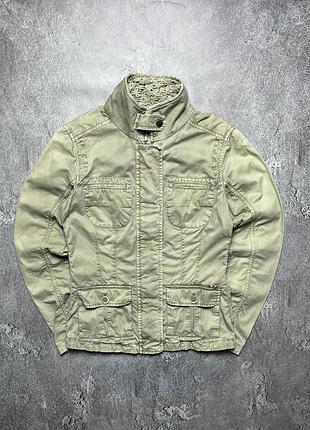 Vintage винтажная женская куртка napapijri напапири multipocket size s размер с