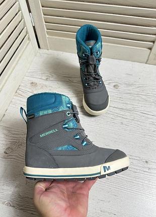 Утепленні черевики merrell snow bank waterproof