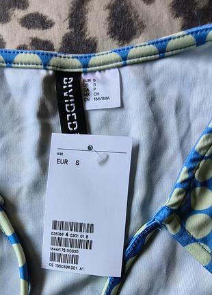 Жіночий топ h&m у горошок,розмір s 4