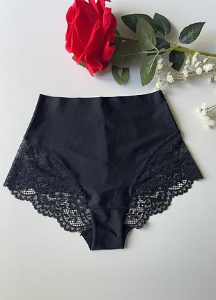 Красивы трусики з мереживом високі h&m