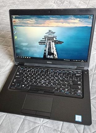 Ноутбук з сенсорним екраном dell latitude 5480 core i7-7600u/8gb/ssd 256gb/14.1" fhd ips touch/підсвітка