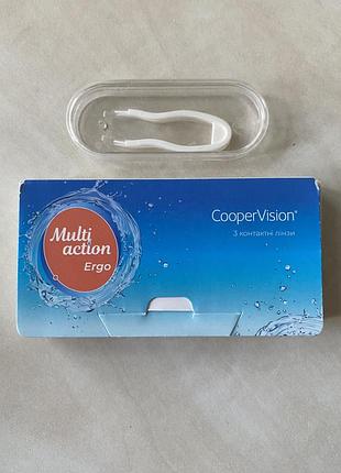 Лінзи нові місячні cooper vision multi action ergo -1.75