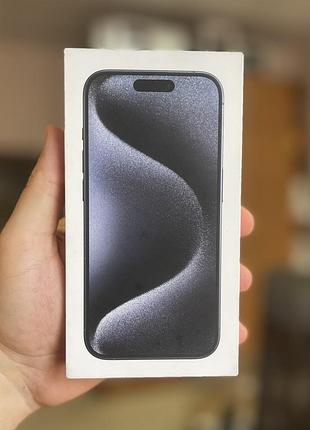 Коробка apple iphone 15 pro 256gb blue titanium