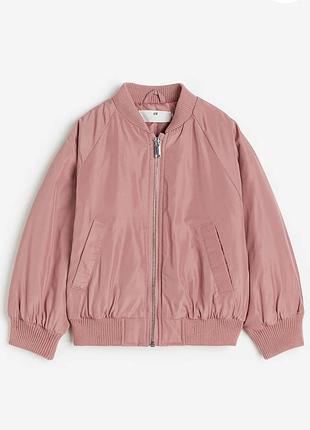 Куртка-бомбер h&amp;m, р.98-104, 3/4т 3