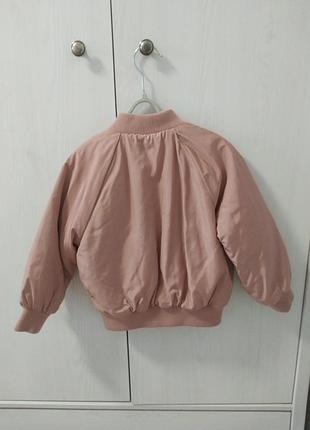 Куртка-бомбер h&amp;m, р.98-104, 3/4т 5