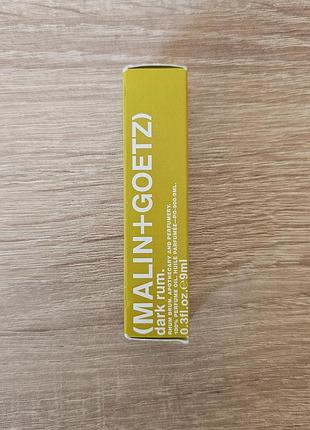 Парфумована вода malin goetz dark rum 9ml