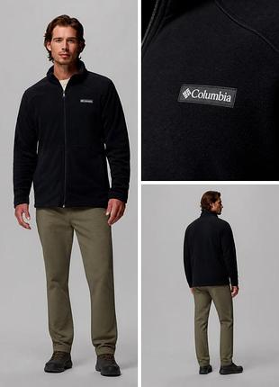 Columbia full zip fleece / колламбия мужская флисовая кофта на молнии оригинал m l