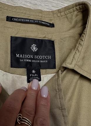 Тренч maison scotch 4