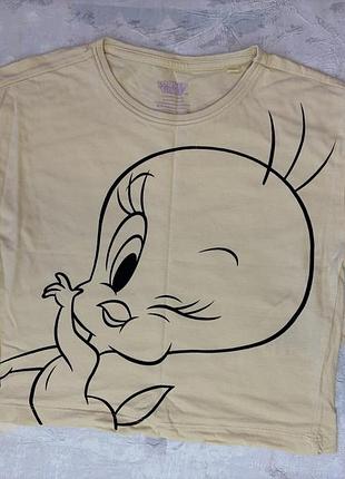 Футболка looney tunes, р.122-128 (6-8y)