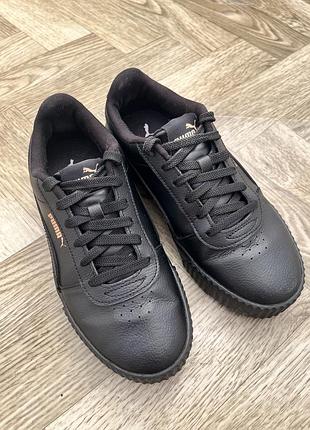 Женские кеды кожа puma 24 см