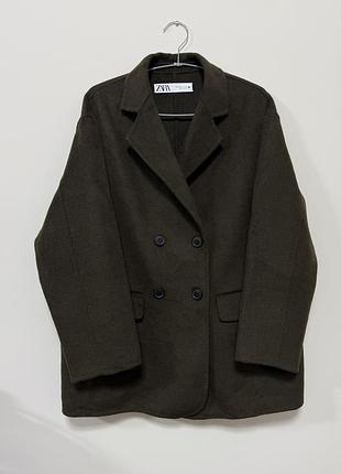 Вовняний жакет піджак куртка zara