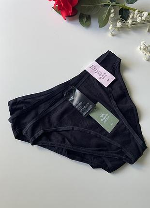 3 шт набір бавовняних базових трусиків h&m