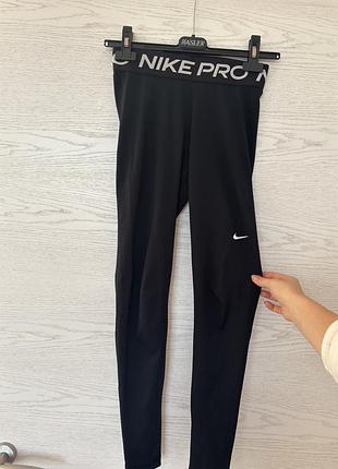 Лосіни жіночі nike pro чорні