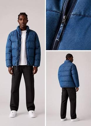 Levi’s puffer jacket / левис мужская зимняя куртка пуховик | оригинал | m