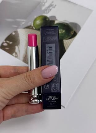 Бальзам для губ addict lip glow  007 raspberry 3