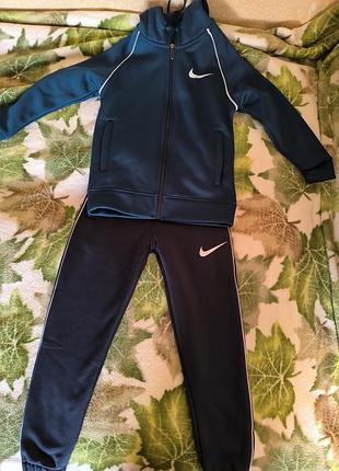 Спортивний комплект чоловічий nike темно-синій