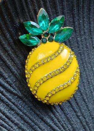 Сочный 🍍 ананас брошь брошка