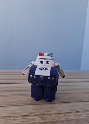 Трансформер super wings кім поліцейський