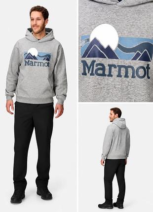Худи marmot hoodie / мармот чоловіче худі з капюшоном | оригінал | m, l