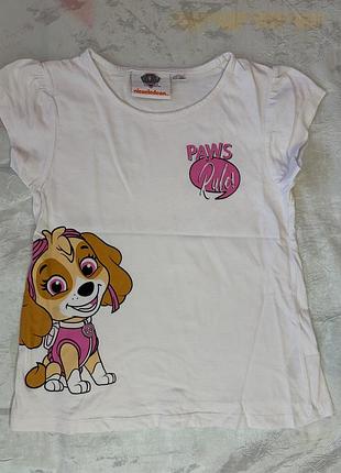 Футболка paw patrol, р.122-128 (6-8y) skay