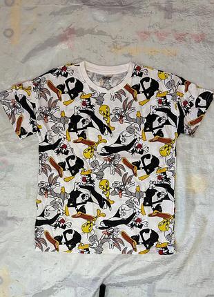 Футболка looney tunes, р.122-128 (6-8y) багз банні