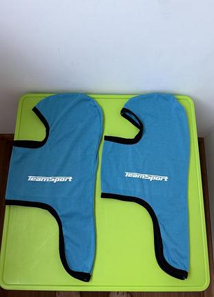 Спортивна балаклава підшоломник teamsport блакитна (лижна, мото)