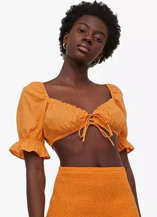 Топ h&m 🧡🧡🧡