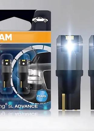 Автомобільні лампи osram led t10 w5w (2980cw-02b) 12v 1.5w canbus