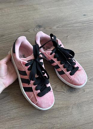 Жіночі кросівки adidas рожеві campus 38 39 розмір оригінал