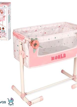 Кроватка-манеж для куклы decuevas koala 51279