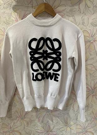 Светр жіночий loewe білий розмір s