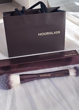Двостороній пензлик veil powder brush