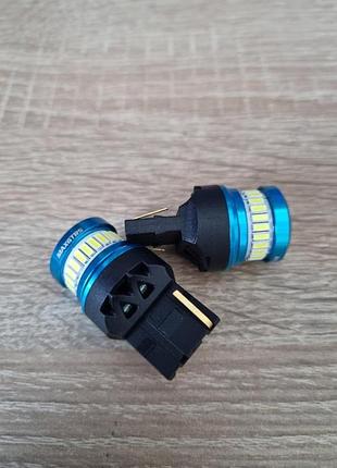 Новые светодиодные автолампы maxgtrs t20 7440 w21w 12v (led лампочки для авто). цена за 2 штуки