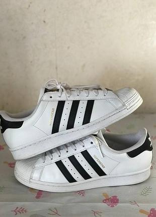Оригінальні adidas superstar (43 розмір) / білі суперстари