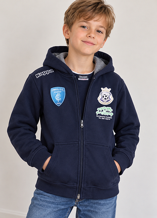 Детская кофта kappa с капюшоном, 10 лет / 140 см