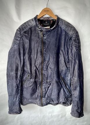 Шкіряна куртка scotch & soda